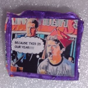 STRANGER THINGS DUSTIN HENDERSON "BECAUSE THIS IS OUR YEAR"! PIN